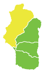 Map of Latakia District within Latakia Governorate