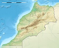 Lagekarte von Marokko