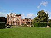 The house viewed from the garden