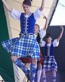 Image 33Highland dancing in traditional Gaelic dress with its tartan pattern (from Culture of the United Kingdom)