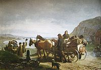 Geskel Saloman: Emigration (1872)