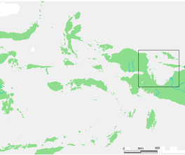 Location of Cenderawasih Bay
