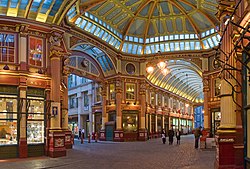 Leadenhall Market, London, England