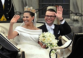 The Royal Wedding of Victoria, Crown Princess of Sweden, and Daniel Westling, 2010