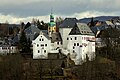 Schloss Wolkenstein (Erzgebirge) aus dem Südwesten