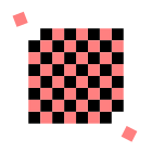 Mutilated chessboard