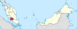 Negeri Sembilan – Localizzazione