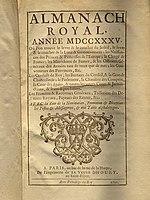 Almanach royal