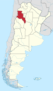 Provincia di Catamarca – Localizzazione