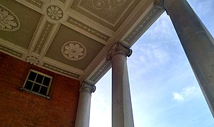 Portico ceiling