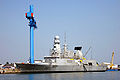 Fitting out in Lorient in July 2006