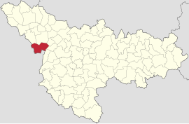 Location in Timiș County