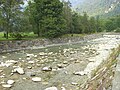 Der Fluss in der Nähe von Gaby