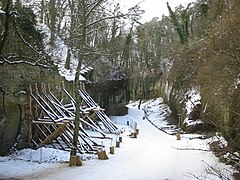 Gallergraben im Winter 2003