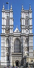 The west front of Westminster Abbey