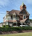 Amesbury, Ashfield; an early elaborate example of the Queen Anne style. Built c.1888.