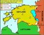 Gebietsverluste Estlands und Lettlands 1945