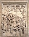 Pannello proveniente da un possibile arco trionfale di Marco Aurelio, raffigura Marco con due barbari (Musei Capitolini)