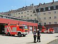 Rettungsleitzentrale und Hauptfeuerwache am Hallplatz