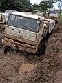 Image 18A food aid convoy in the Central African Republic in 2007 (from Cuisine of the Central African Republic)