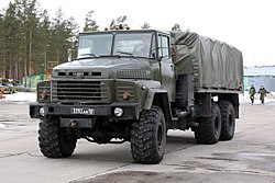 Ein KrAZ-260 der russischen Streitkräfte (2011)