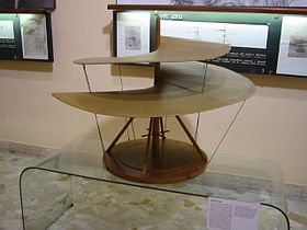 Maquette du musée des sciences et des techniques Léonard de Vinci de Milan