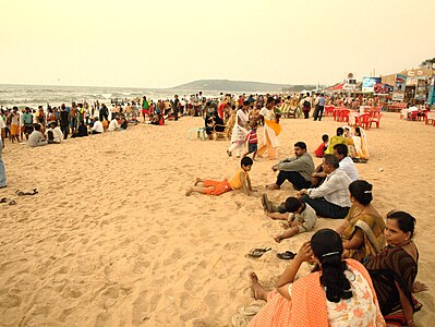 Calangute Beach, Goa, India