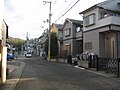 上賀茂津ノ国町 新興住宅地が立ち並ぶ