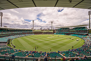 Der SCG vor einem ODI zwischen Australien und Indien am 26. Januar 2016