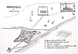 Montréal de 1645 à 1652