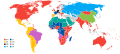 Mest populære språkutgaver av Wikipedia i januar 2021.