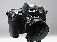 Nikon D100 avec un objectif Nikkor 1,8/50 mm.