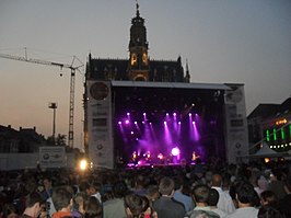 Hoofdpodium op de markt (2010)