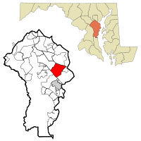 Location of Arnold, Maryland