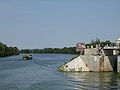 Canal du Rhône au RhinEmbouchure sur la Saône à Saint-Symphorien-sur-Saône