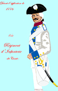 régiment de Conti de 1776 à 1779