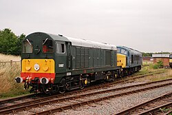 Class 20 No. D8007 (20007) & Class 46 No. 46010.