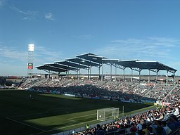 Dick's Sporting Goods Park in Commerce City, home of the Colorado Rapids Major League Soccer club.