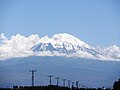 Pamja e malit Ararat nga Idğr