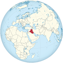 Map of Iraq