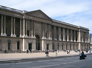 The east façade of the Louvre by Louis Le Vau, Charles Le Brun, and Claude Perrault (1667-1670)[6]