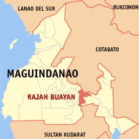 Lokasyon na Rajah Buayan