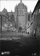 New cathedral of Salamanca between 1880-1926. Memòria Digital de Catalunya.