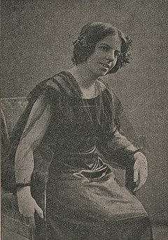 Olga Eggers 1906.