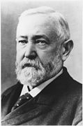 President Benjamin Harrison uit Ohio Republikeinse Partij