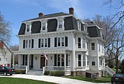 The Second Empire mansion at Borden Farm was built c. 1865