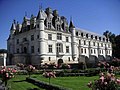 Vue du château de chenonceau