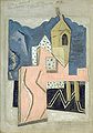 Steeple and Street (1922) Stuart Davis, Hirshhorn Museum, Washington D.C..