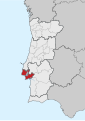 Lisbon metropolitan region in Portugal