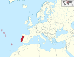 Map of Portugal